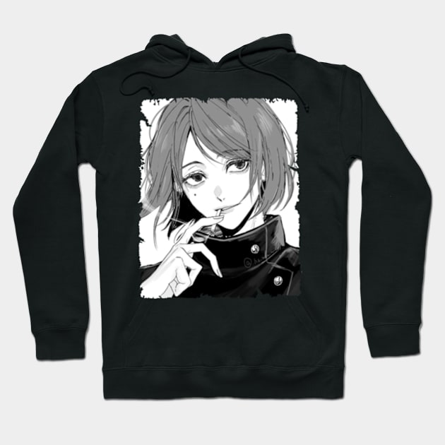 SHOKO IEIRI MERCH VTG Hoodie by Kiecx Art